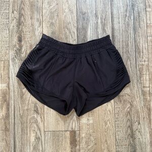 Women's Black Lululemon Athletic Shorts